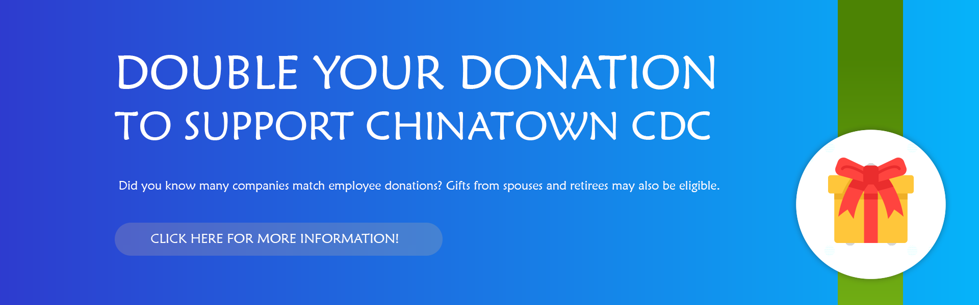 double your donation did you know many companies match employee donations
