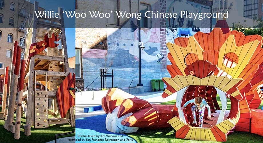 Wille Woo Woo Wong Playground San Francisco Chinatown